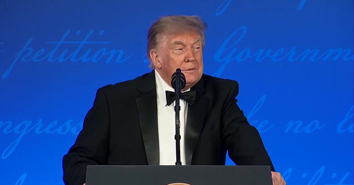 ASSISTA: Presidente Trump fala em jantar remarcado de correspondentes na Casa Branca