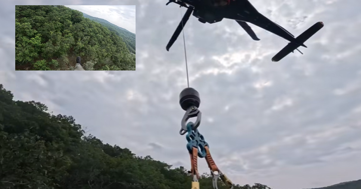 Mountain biker rescued by aerial hoist after suffering seizure in Rocky Gap State Park
