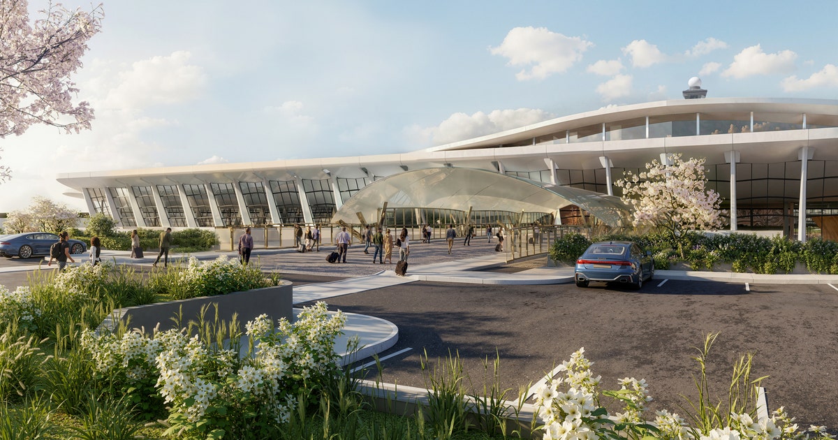 President Trump unveils .5 billion plan to overhaul Dulles International Airport President Trump unveils .5 billion plan to overhaul Dulles International Airport