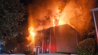 2 hospitalized, 23 displaced after massive Woodbridge apartment fire