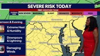 DMV weather alert: Dangerous heat, poor air quality and severe storms across region