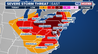 DC, Maryland and Virginia face severe storms, heat index near 105 as wildfire smoke eases
