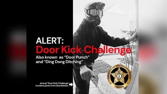 Door Kick Challenge warning issued in Loudoun County