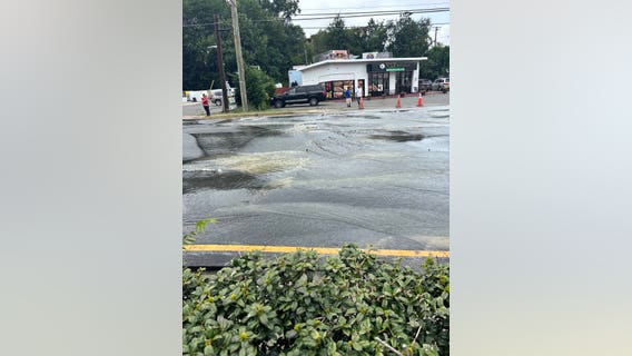 2 water main breaks cause major delays across Fairfax County corridors