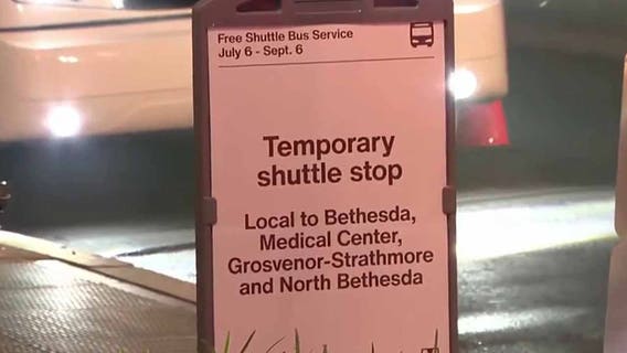 Metro Red Line summer shutdown leads to long shuttle lines