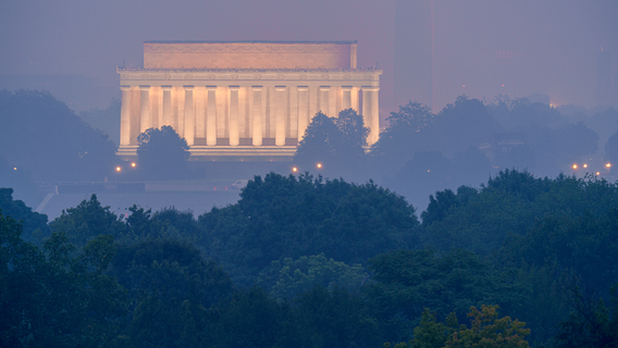 Code Purple air quality hits Alexandria, Fairfax, Loudoun as wildfire smoke continues