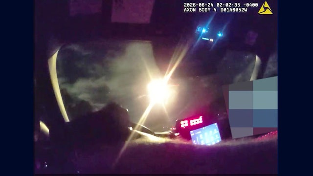 DC police release bodycam footage of officer firing at armed carjacking suspect