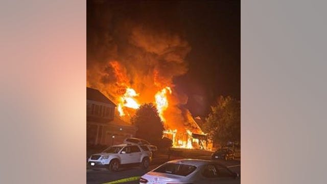 Fireworks spark massive Ashburn house fire on Fourth of July