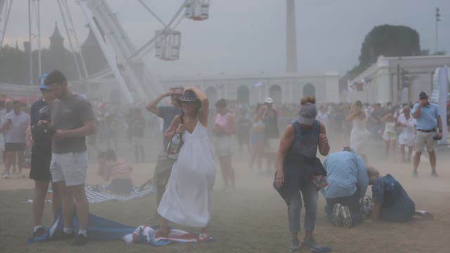 LIVE from DC: National Mall evacuated due to storms — 4th of July updates