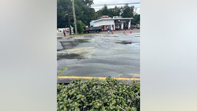 2 water main breaks cause major delays across Fairfax County corridors