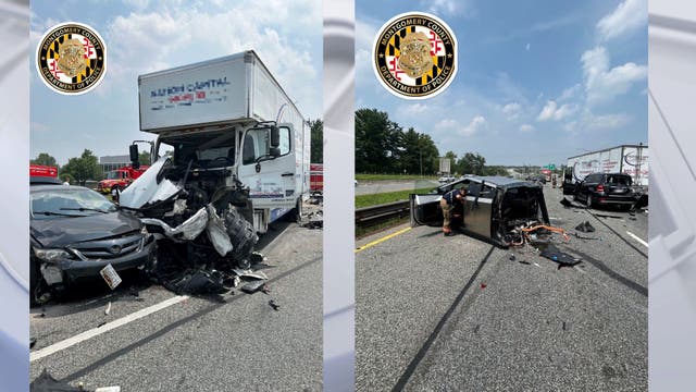 Ten injured, including 3 children, in Montgomery County crash