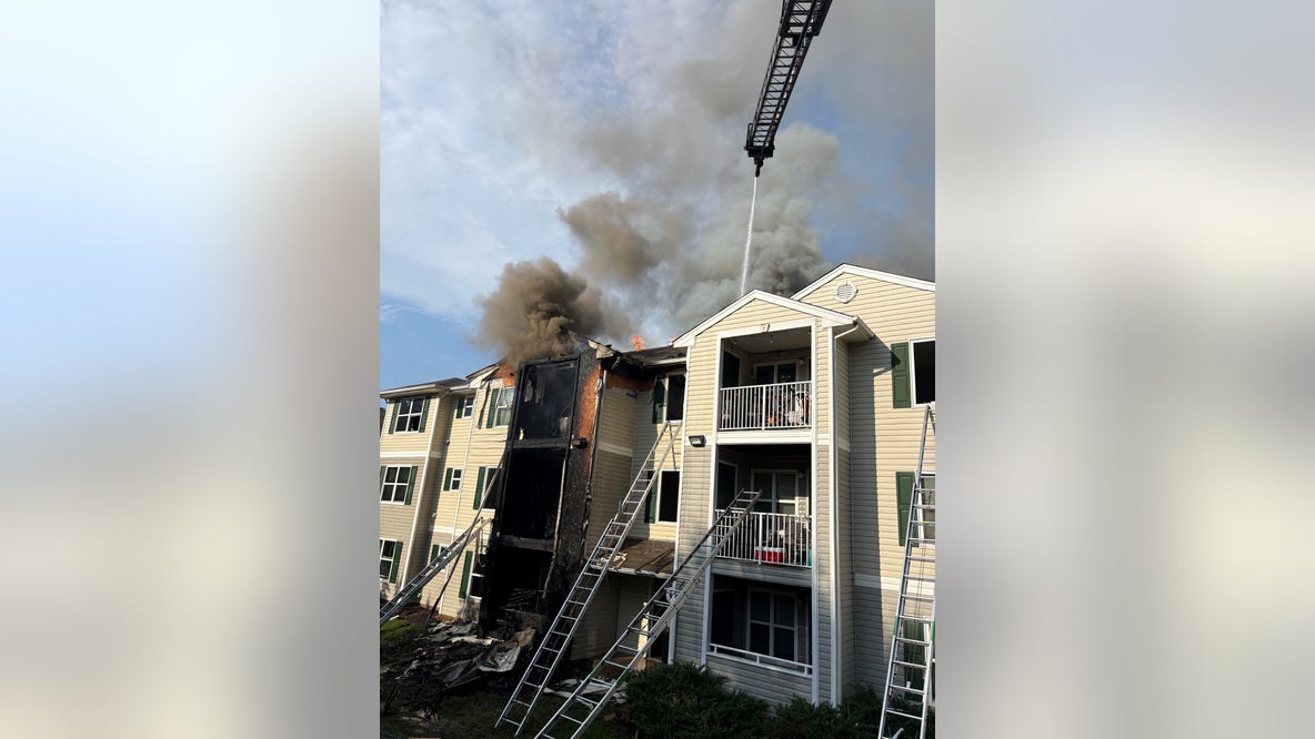 2 firefighters injured as 3-alarm fire displaces 19 in Woodbridge apartment complex