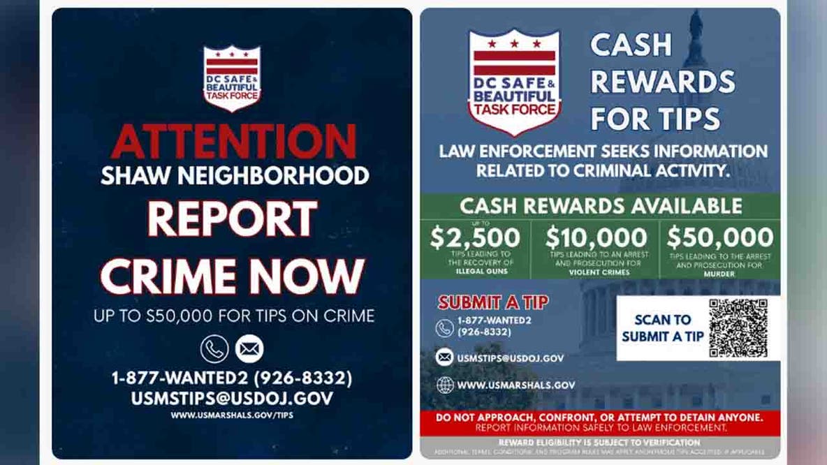 DOJ seeks community help after violent crime reports in DC’s Shaw neighborhood