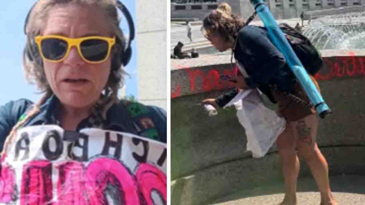 Suspect in World War II Memorial vandalism facing felony charges, taken into custody