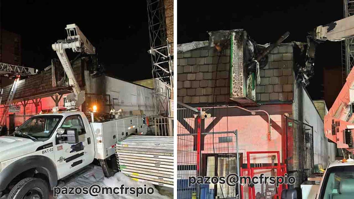 Fire traps workers on roof of Mi Rancho Restaurant in Silver Spring