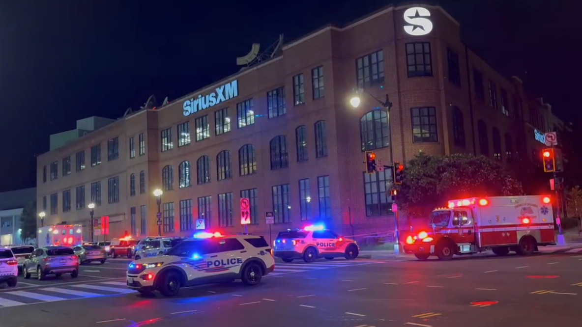Barricade scene shuts down roads in Northeast DC after reports of gunfire