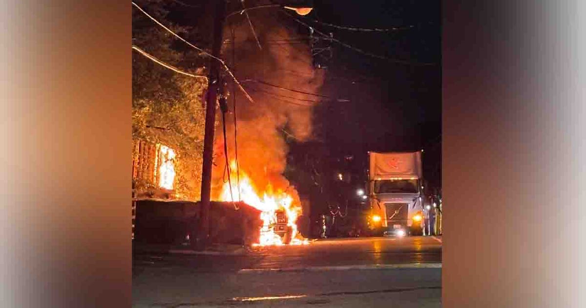 Alexandria electrical fire ruled accidental after tractor trailer struck service drop, officials say
