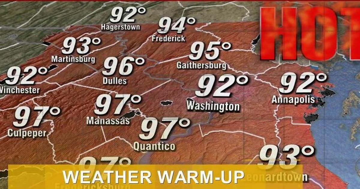 Heat wave bringing triple-digit heat indexes to DC region this week