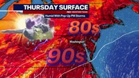 DC weather: Hot, humid Thursday with afternoon storm chances