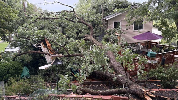 DMV weather: Severe thunderstorms cause property damage, power outages