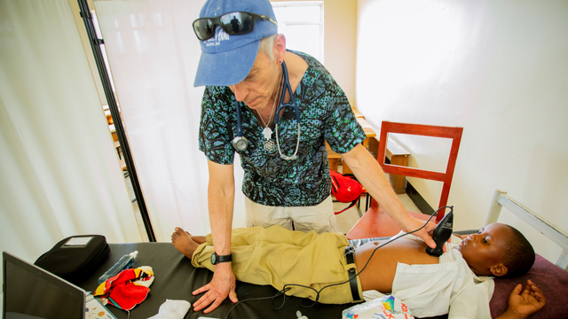 Cardiologist shares how he brings free heart care to children in Tanzania