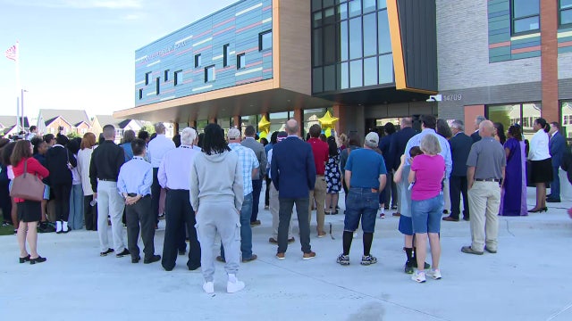Ribbon cutting for new schools in Montgomery County