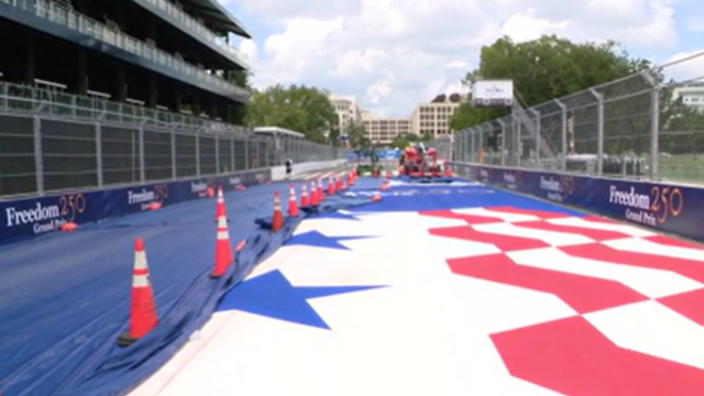 President Trump to ride around Grand Prix track before Sunday’s race in DC, WH confirms