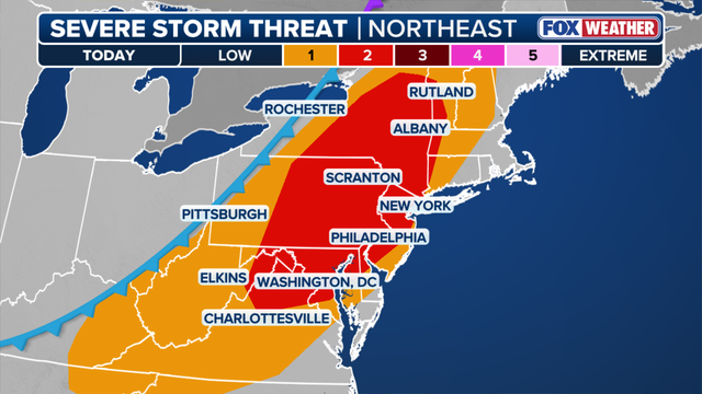 Severe storms could bring flash flooding, damaging winds to DC, Maryland, Virginia