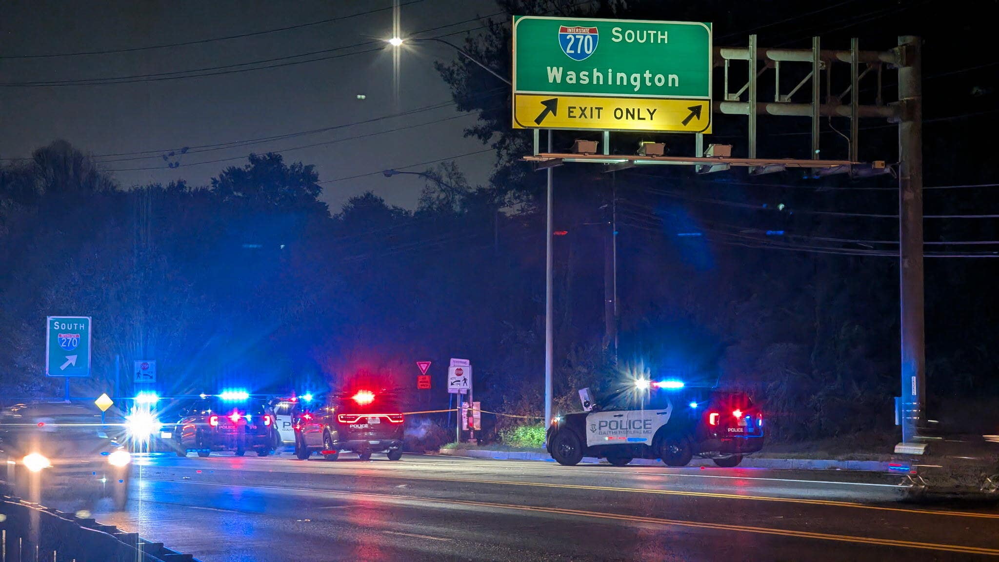 Pedestrian hospitalized after crash in Montgomery County