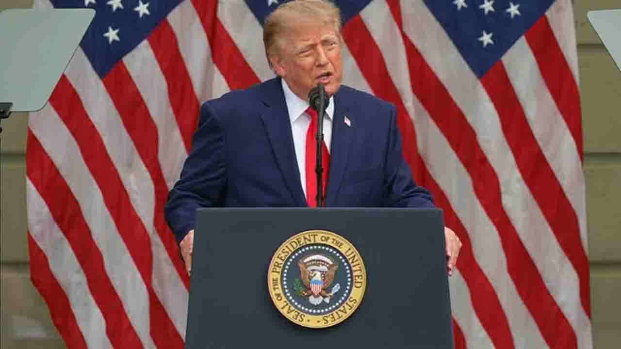 Trump marks 25 years since 9/11 attacks at Pentagon; flag unfurled at sunrise