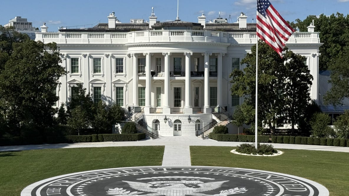 President Trump shares first photo of new White House heliport