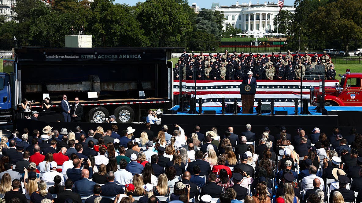 President Trump honors 9/11 victims, first responders at 25th anniversary ceremony in DC