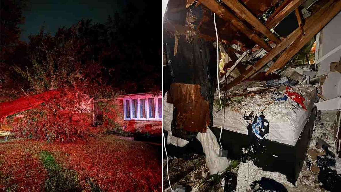 Child rescued after tree crashes into Prince George’s County home during storms