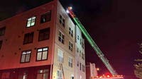 8 displaced, 1 hospitalized after 4-story apartment building fire in DC