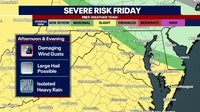DC weather: Thunderstorms possible Friday as heat, humidity persist; storm cleanup underway
