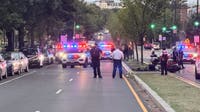 Search for double shooting suspect underway after 2 men injured in Northwest DC