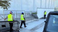Fencing goes up around Kennedy Center after board votes to close it