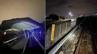 Storm damage impacts road conditions across DC region Friday