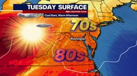 DC weather: Sunny, dry and warm Tuesday