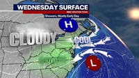 DC weather: Showers bring wet Wednesday commute, drier afternoon in the 60s
