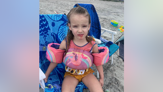 Body of Virginia girl, 5, found in SC waters after wandering from family rental home