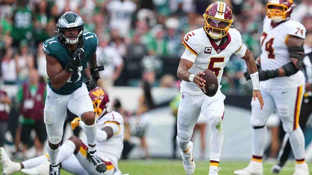 Commanders fall to Eagles 24–22 in season opener