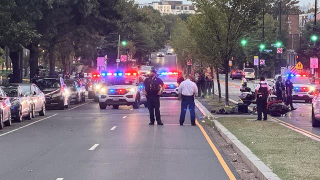 Search for double shooting suspect underway after 2 men injured in Northwest DC
