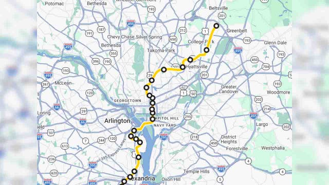 Metro Yellow Line rail service suspended for 2 September weekends