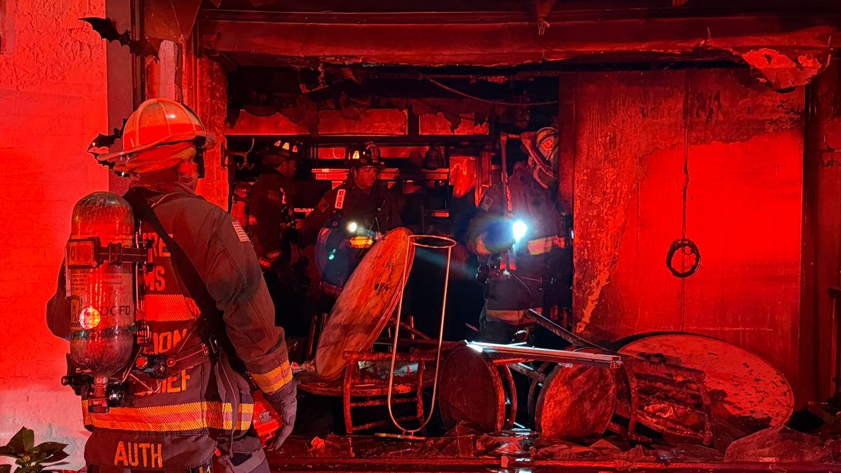 Fire tears through popular Georgetown restaurant La Bonne Vache, displacing 2 residents