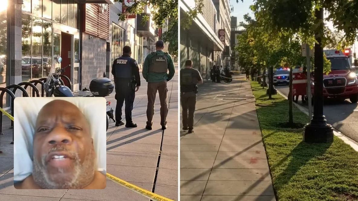 Bystander speaks out after being shot during Target shoplifting struggle in DC