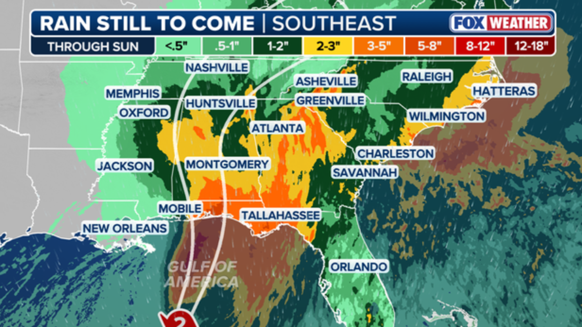 Hurricane Isaias could bring a wet, windy Sunday to DC, Maryland and Virginia
