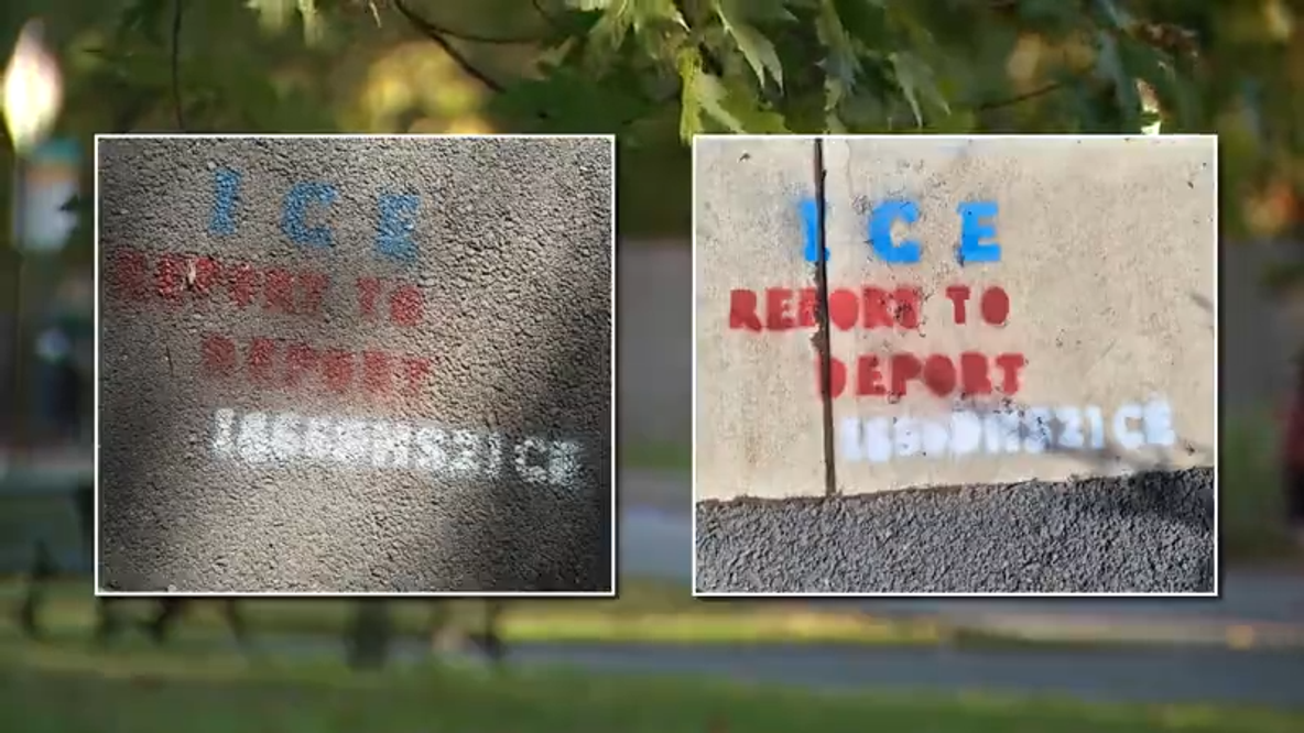 Anti-immigrant graffiti sparks outrage, intimidation concerns in Alexandria ahead of election day
