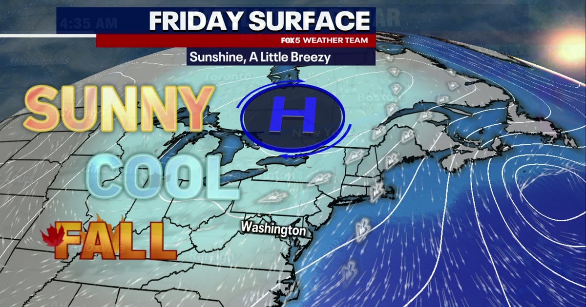 DC weather: Sunny, cool Friday ahead of dry, chilly Marine Corps ...
