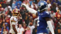 Overtime mistake costs Commanders in 27-27 tie with Giants